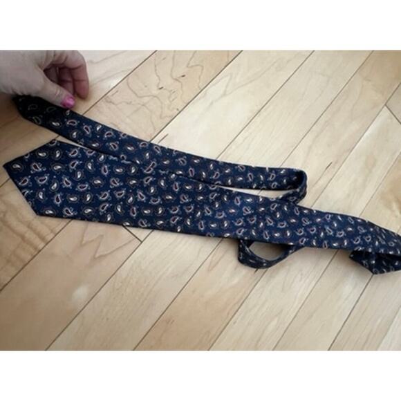 Lot of paisley colorful men's ties from Nordstrom, JW Robinson, XMI and N Martin - Picture 12 of 13